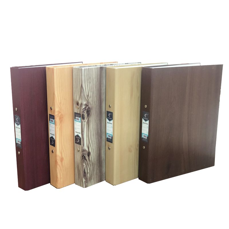 Ring Binder - Wooden Grain